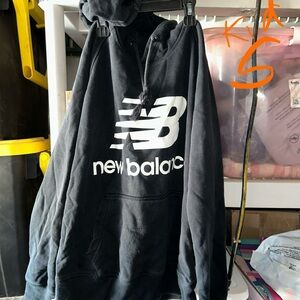 New Balance Black Pullover Hoodie